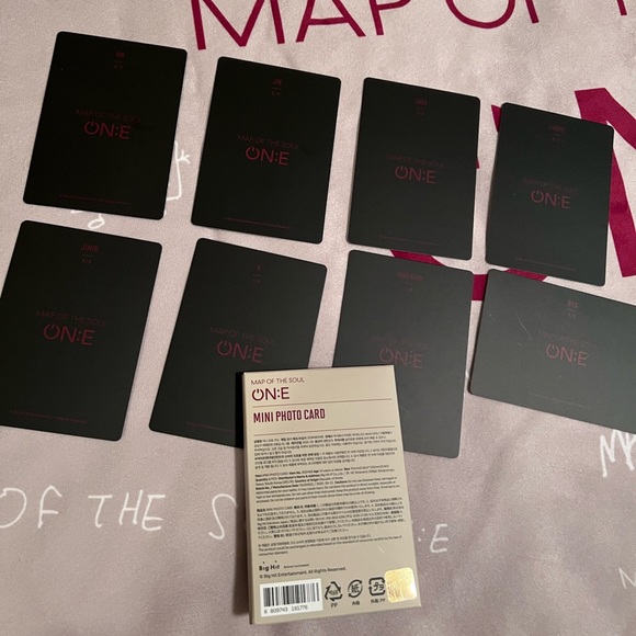 OFFICIAL BTS MOTS ON:E PHOTOCARDS SET #4 - Picture 2 of 2